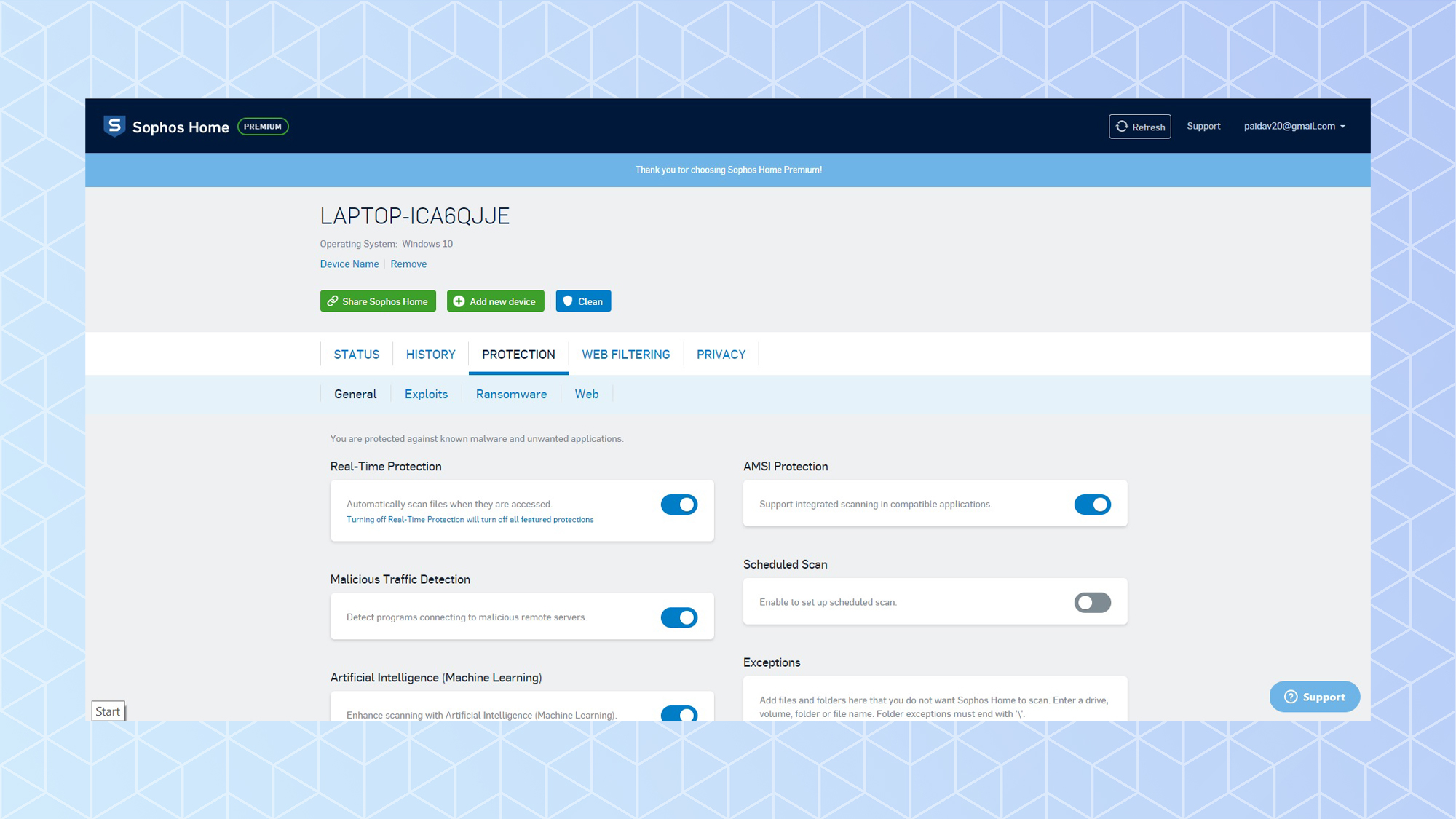 Sophos 2021 antivirus review