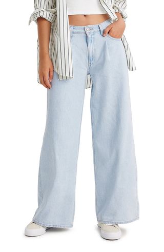 Baggy Wide Leg Dad Jeans