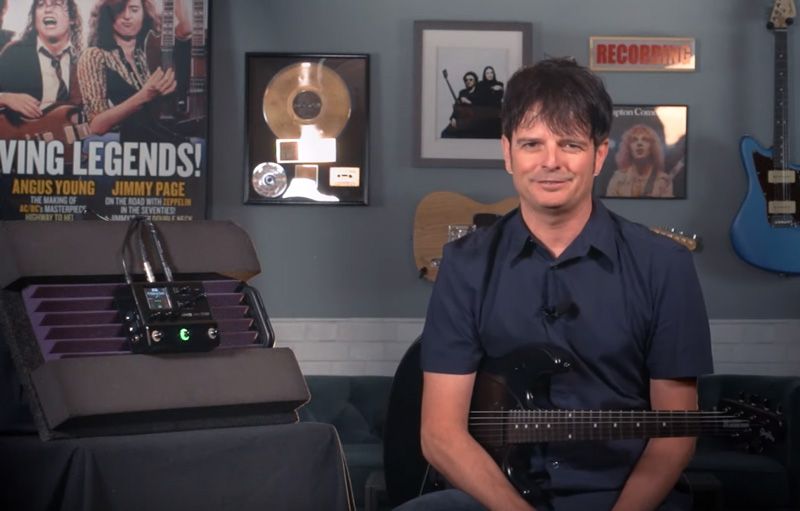Paul Riario Watch Paul Riario Demo the Line 6 HX Stomp | Guitar World