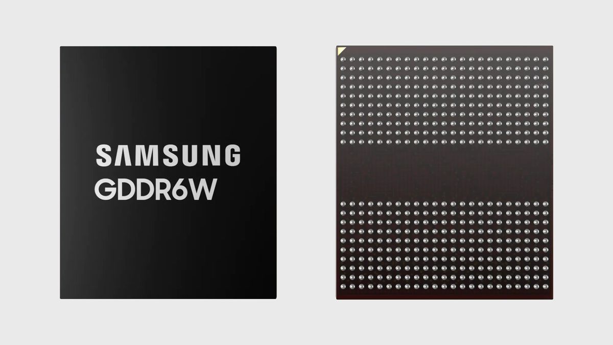 Samsung's new GDDR6W graphics memory doubles performance and
capacity