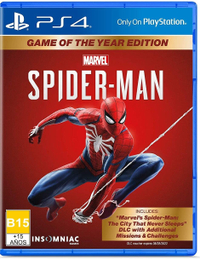 Marvel's Spider-Man: Game of The Year Edition | PS4: $39.99