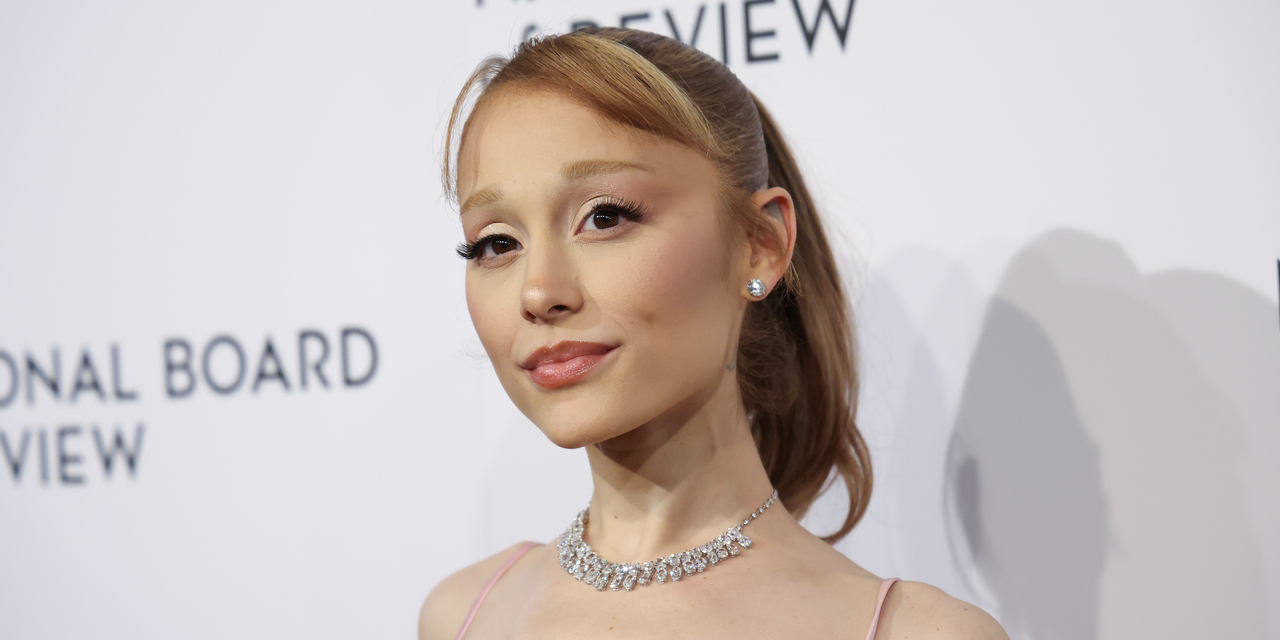 Ariana Grande attends the 2025 National Board of Review Gala at Cipriani 42nd Street on January 07, 2025 in New York City.