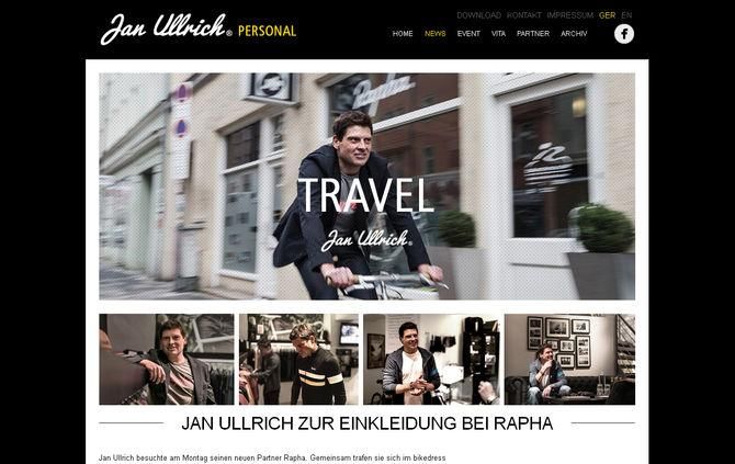 Jan Ullrich, Rapha fan, does a photo shoot on his birthday