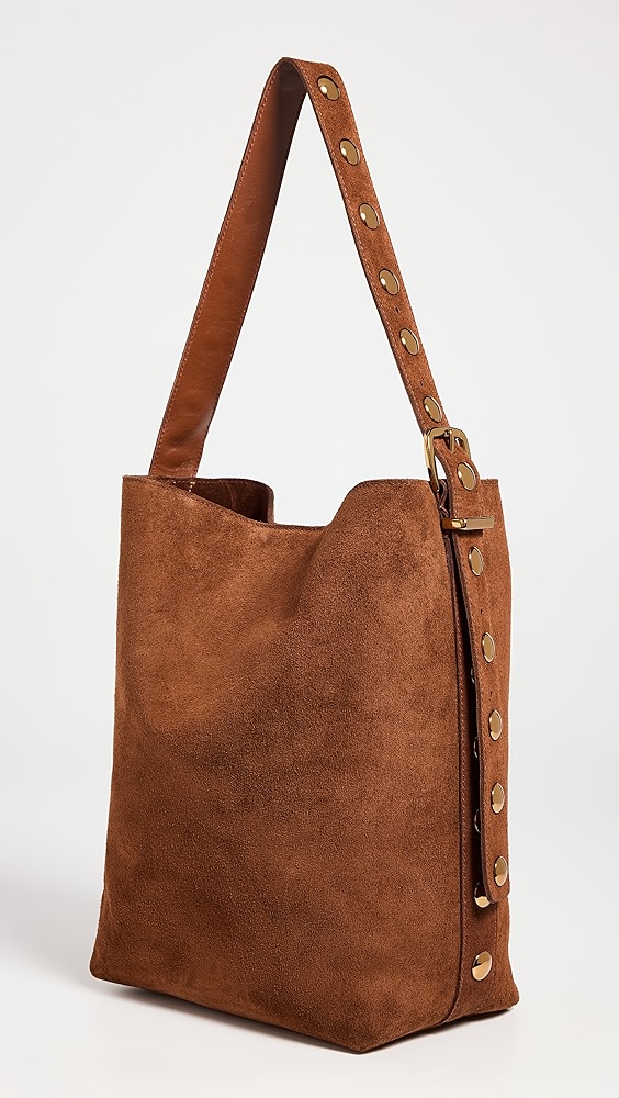 Madewell Stud Essentials Bucket Tote