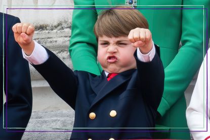 Prince Louis at Kings&#039; Trooping the Colour