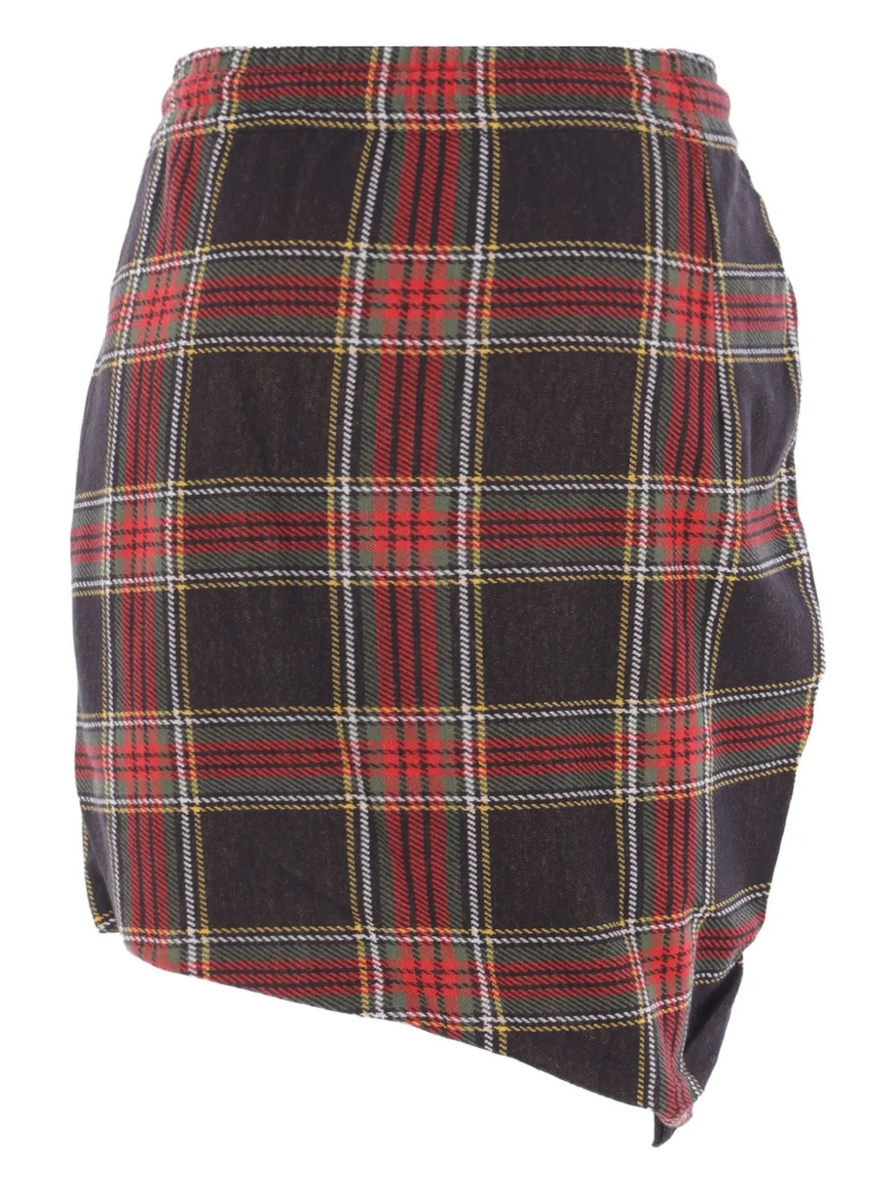 Vivienne Westwood Drawstring Plaid Skirt | 40