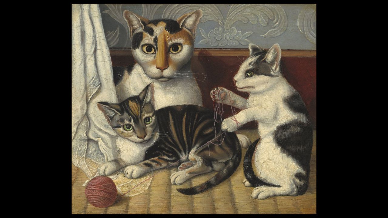 Cat and Kittens 1872/1883