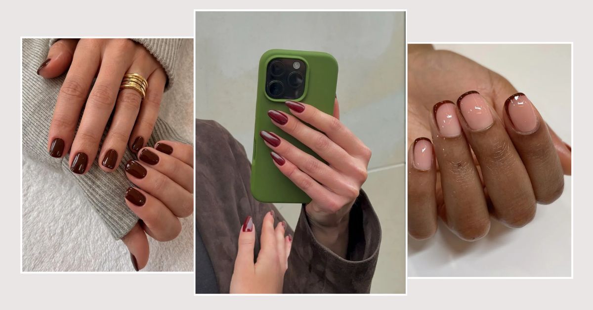Maroon Nails Are Trending—8 Looks to Screenshot Immediately Maroon Nails Are Trending—8 Looks to Screenshot Immediately