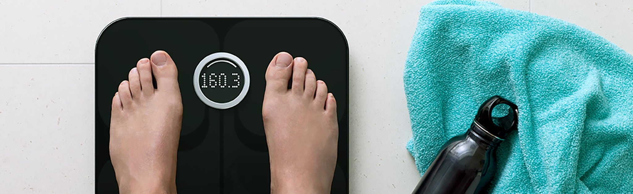 The Weight Guru Bluetooth Smart Scale Syncs With Fitbit and Tracks Your  Fitness Goals — Here's How It Works