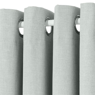 pair of duck egg blue thermal curtains from Wayfair