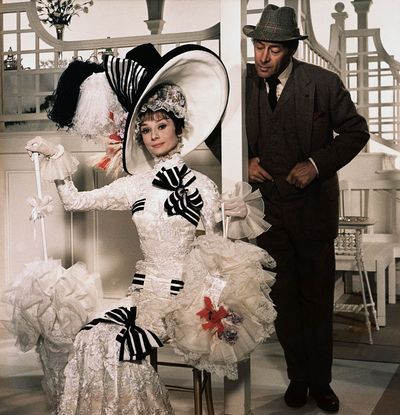 audrey hepburn and rex harrison in my fair lady