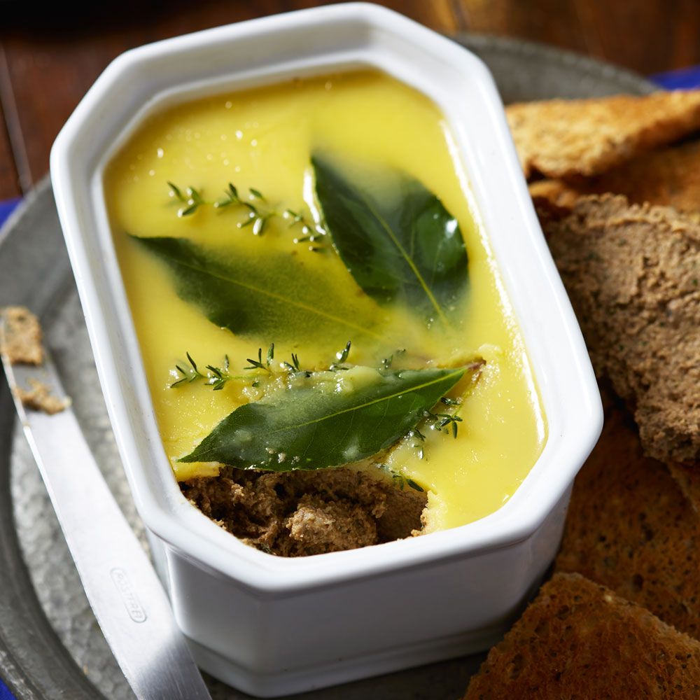 This mushroom pâté is a rich starter perfect for a vegetarian Christmas meal