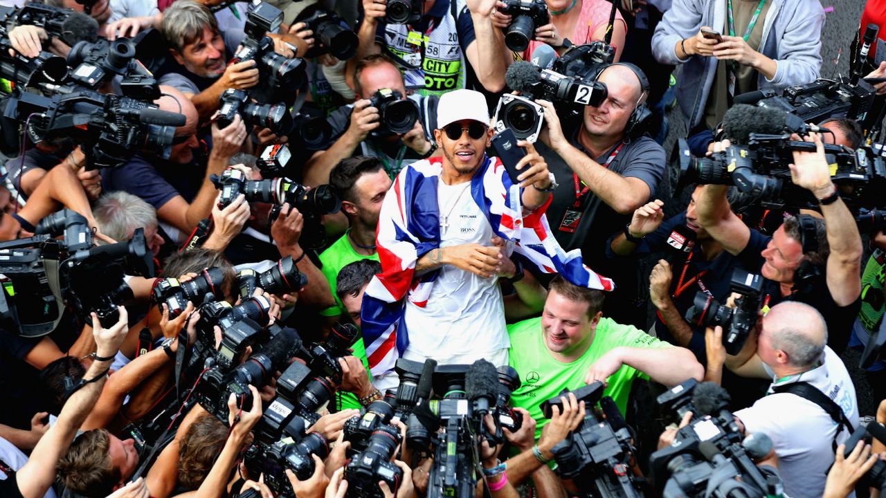 Lewis Hamilton 2017 F1 world champion
