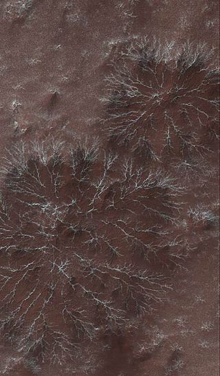 Strange Shapes Seen on Mars