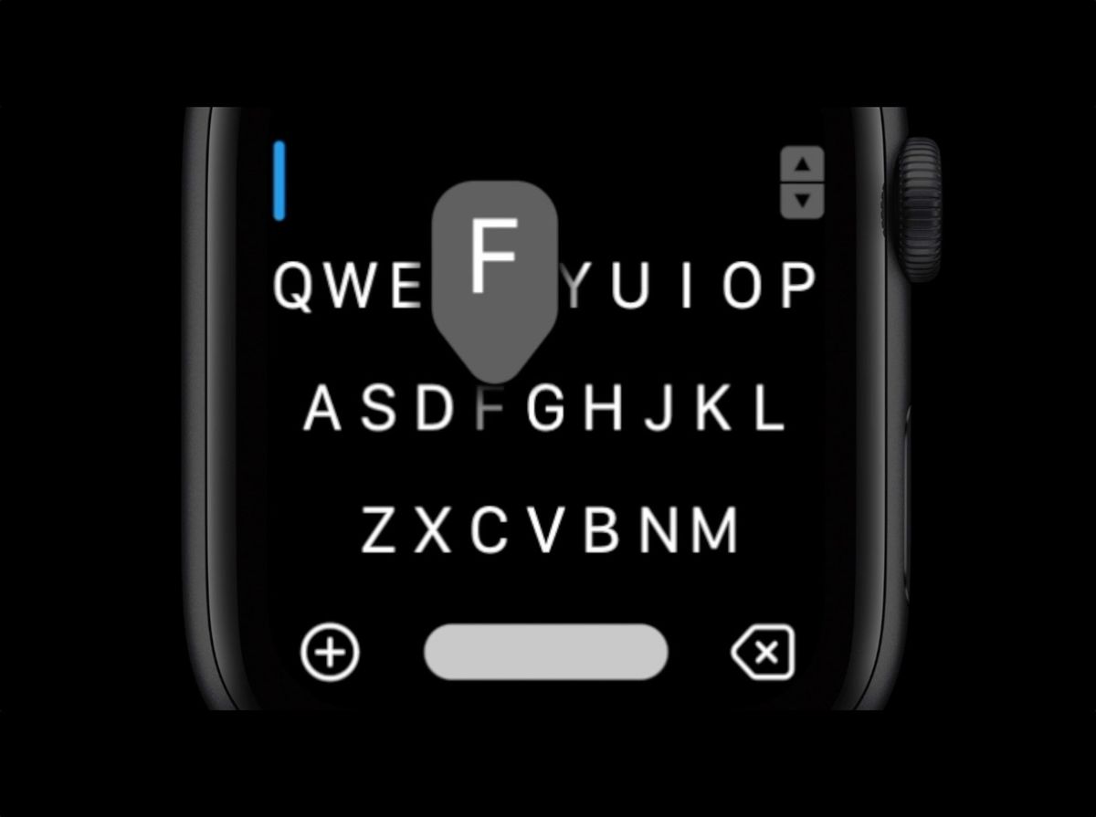 Flicktype Watch Keyboard