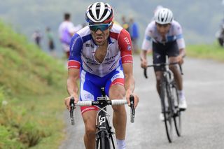 Thibaut Pinot (Groupama-FDJ) on the attack
