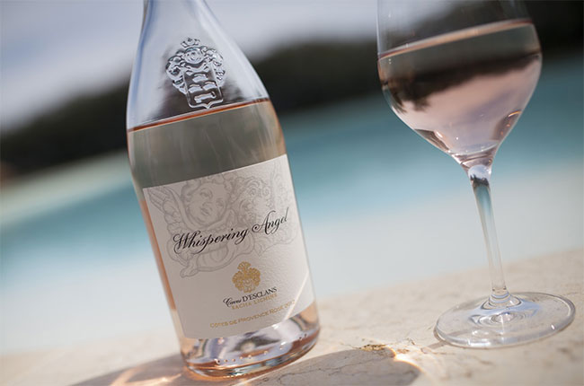 Whispering Angel, ros&eacute; wine