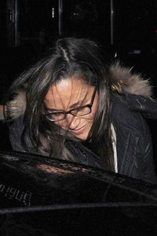 Pippa Middleton shows off her date night outfit in London