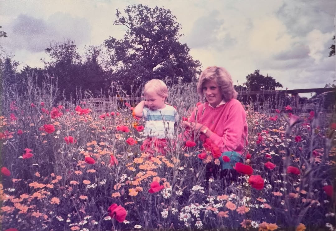 Prince William shares an adorable unseen photo of Princess Diana for Mother's Day