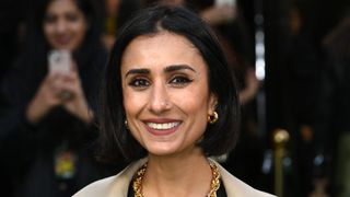 Anita Rani attends the special screening of "Polite Society" at The Curzon Mayfair on April 19, 2023