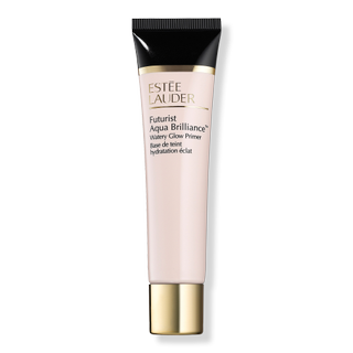 Futurist Aqua Brilliance Watery Glow Primer on white background