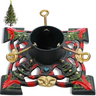 Tree Stand in Cast Iron Christm with Water Reservoir 