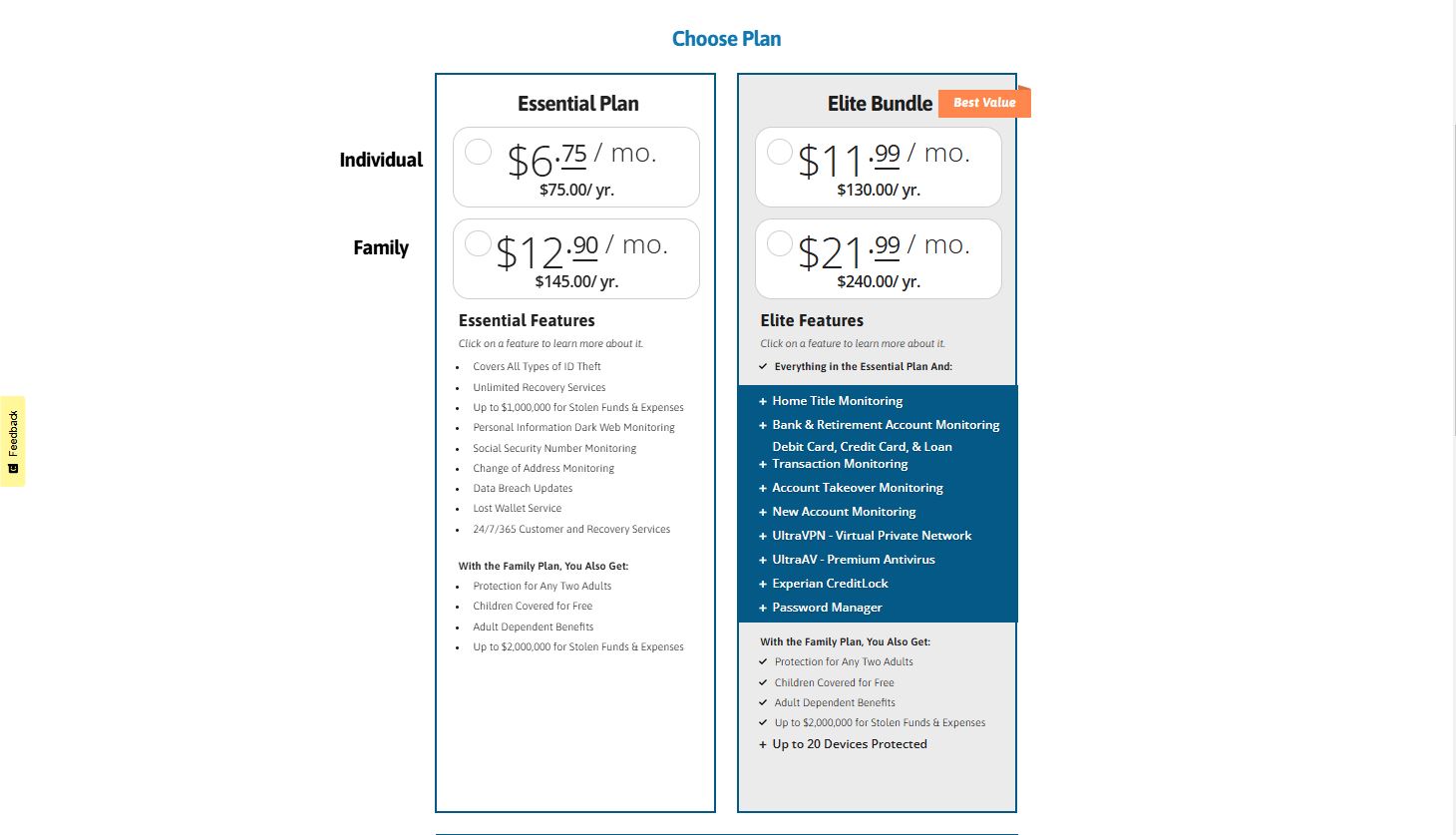 Zander Identity Theft Protection review