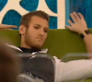 The next housemate to be told they had survived the public vote was Stuart, who showed little reaction