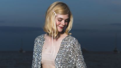 Elle fanning wearing chanel at the 2024 cannes film festival