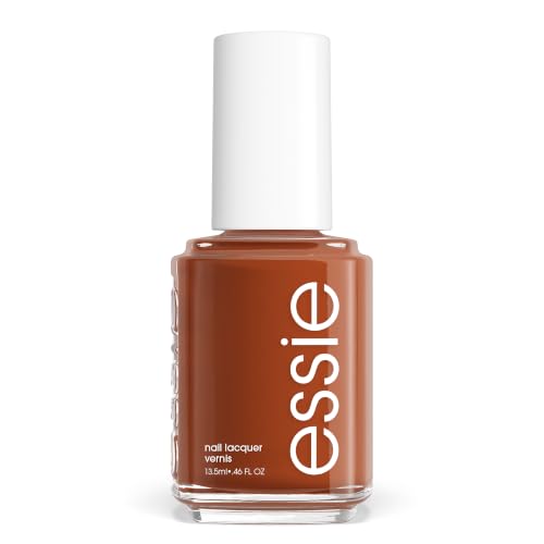 Essie Nail Polish, Salon-Quality Brown Nail Polish, Boho Rodeo, Vegan, Save a Cowboy, 0.46 Fl Oz