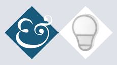 IKEA ANKARL&Auml;GG LED nightlight on tile background next to Homes & Gardens '&' logo.