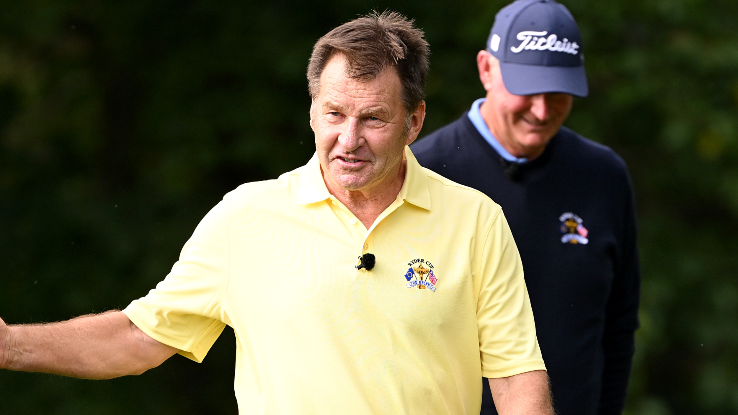 Nick Faldo at the Betfred British Masters