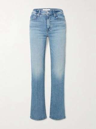 The Kick It High-Rise Straight-Leg Jeans