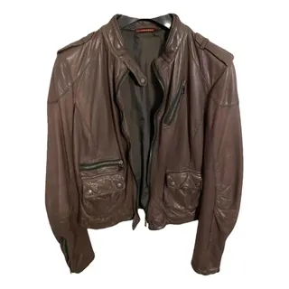 Prada-Leder-Bikerjacke