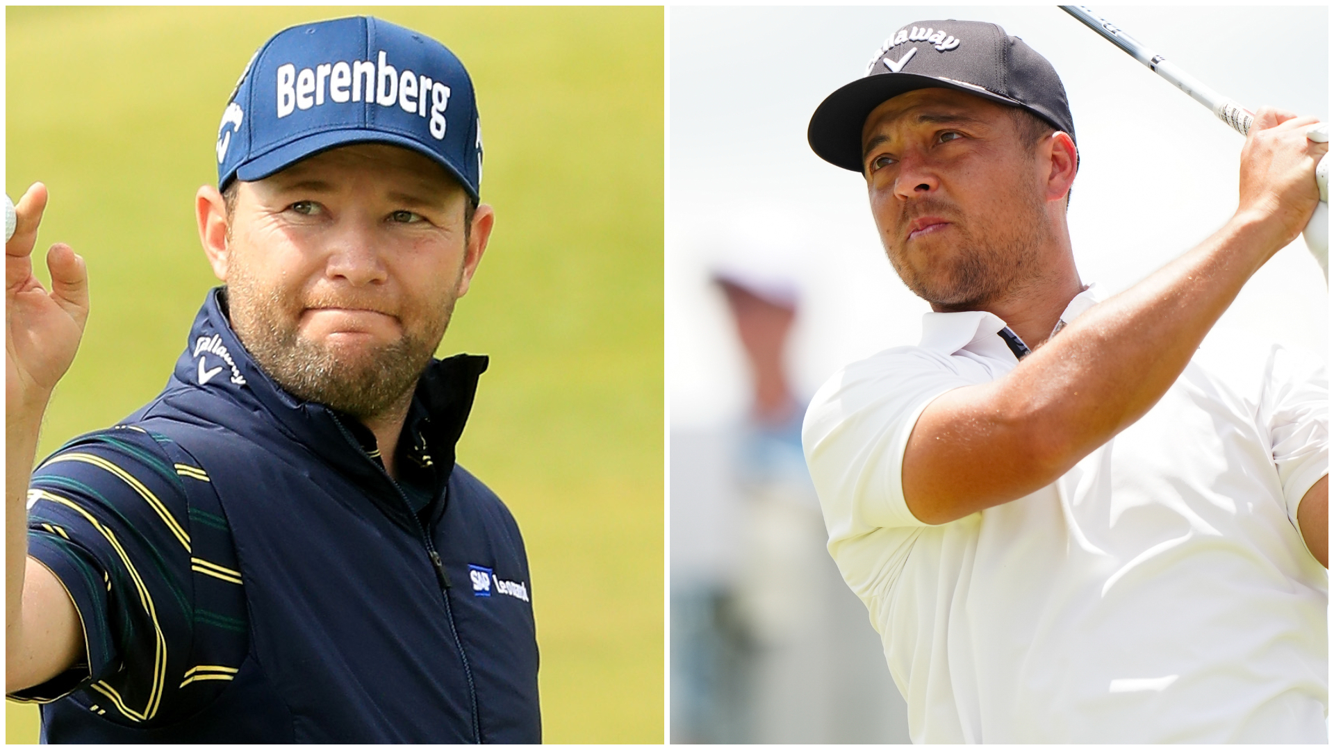 Branden Grace and Xander Schauffele 