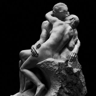 The Kiss by Auguste Rodin, 1886