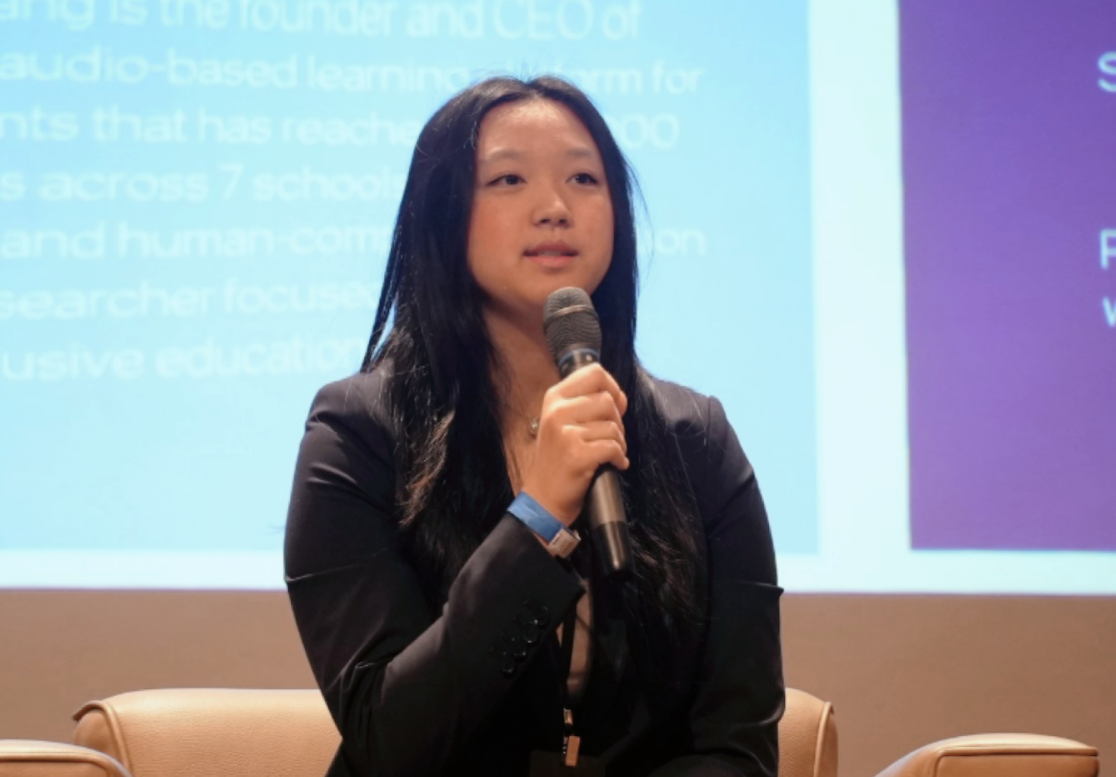 Crystal Yang founder of Audemy