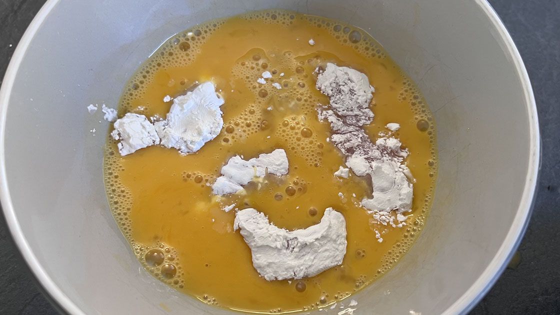 Coating for air fryer sesame chicken