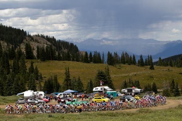 Getting through the switchbacks of Cottonwood Pass.