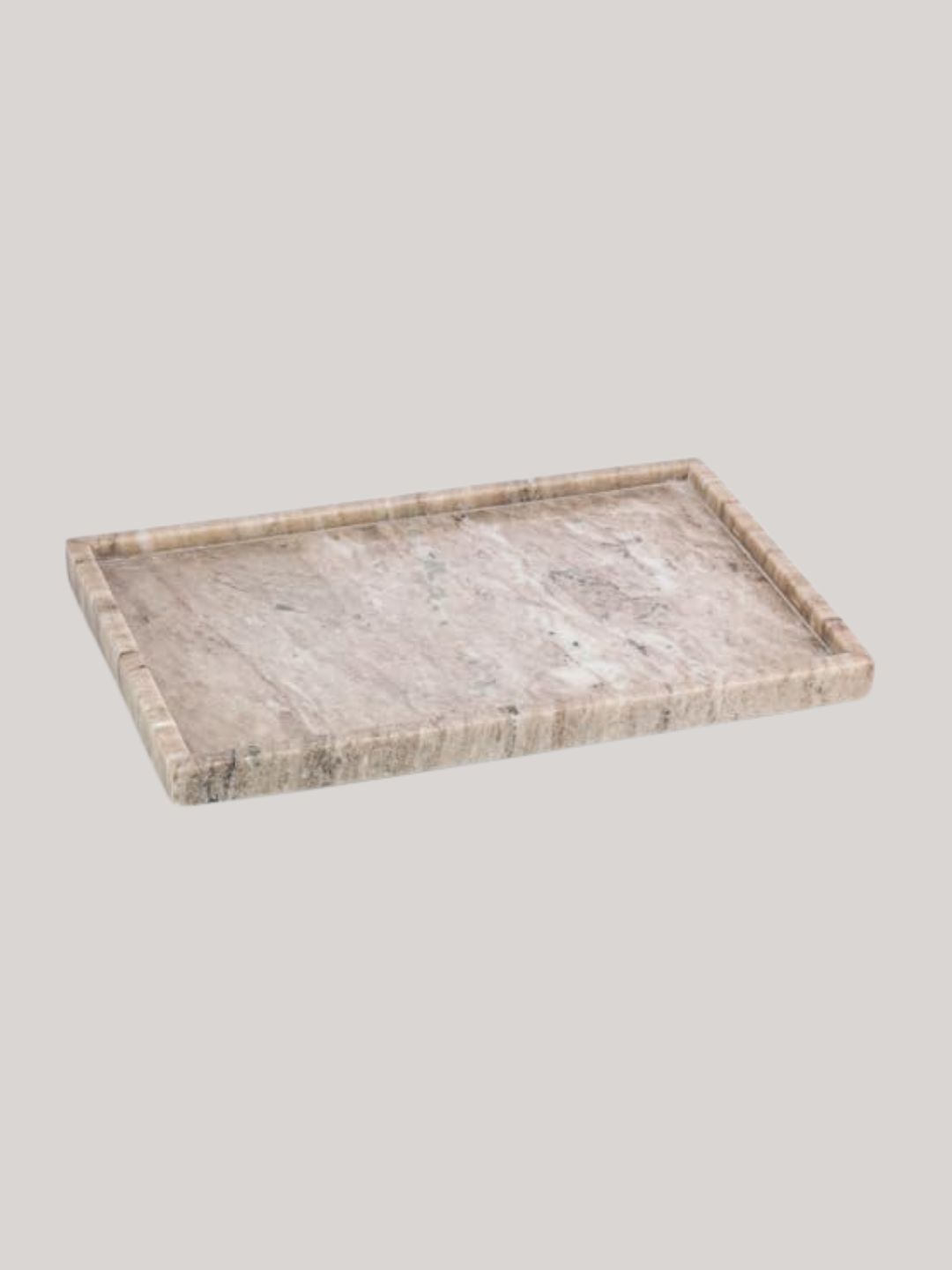 EHC, EHC Natural Marble Bathroom Vanity Tray - 31x 20 x 2 cm