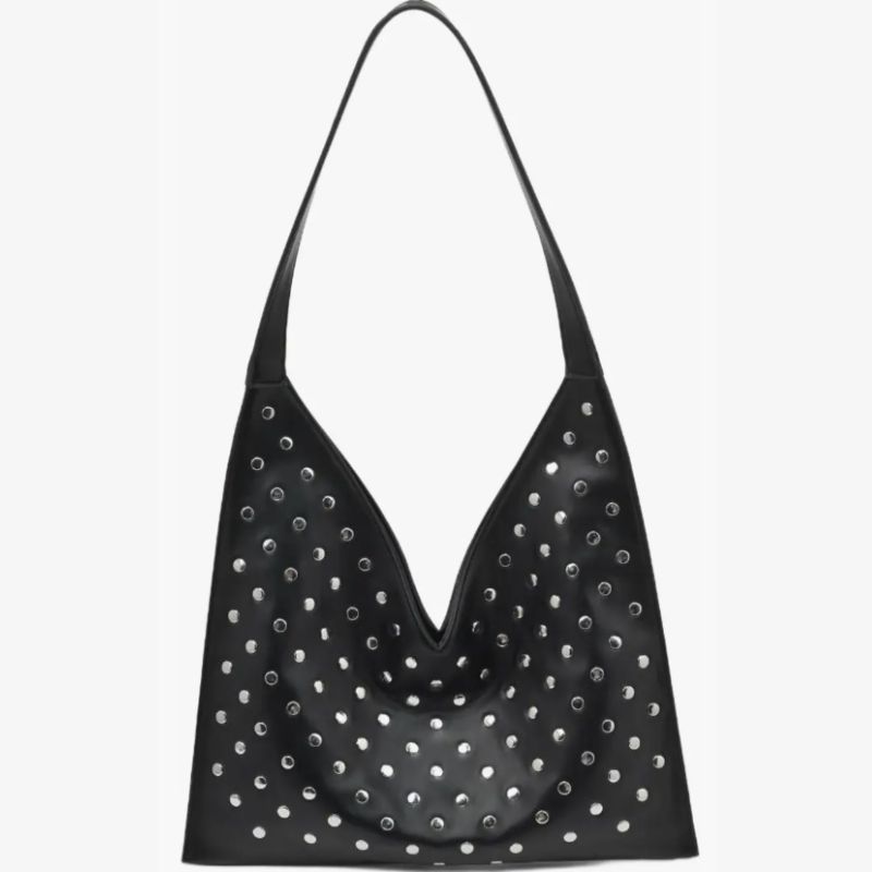 studded handbag
