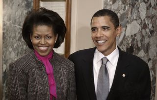 engaged - Michelle and Barack Obama