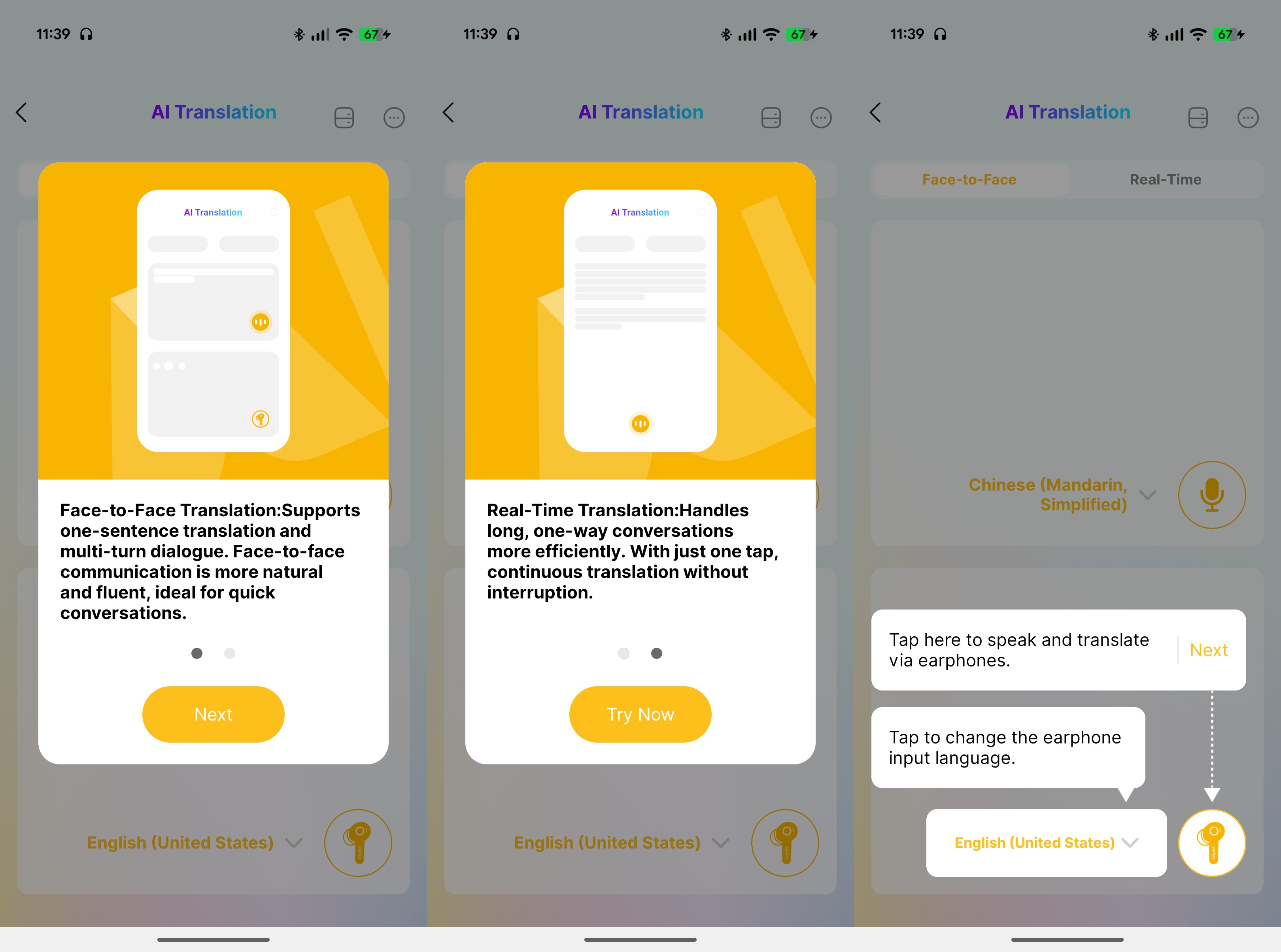 EarFun Air Pro 4 Plus AI translation feature