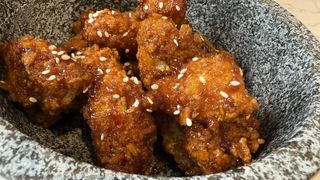 Air fryer sesame chicken