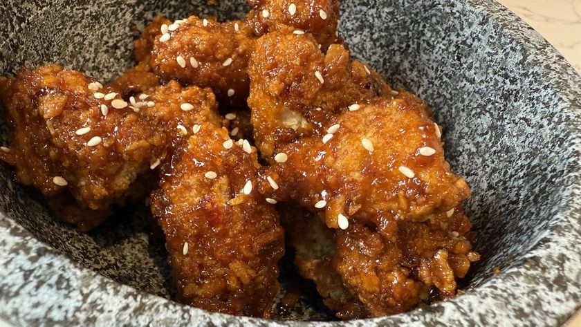 Air fryer sesame chicken
