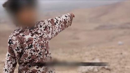 The young boy in the new ISIS propaganda video.