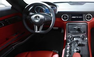 Mercedes SLS AMG interior