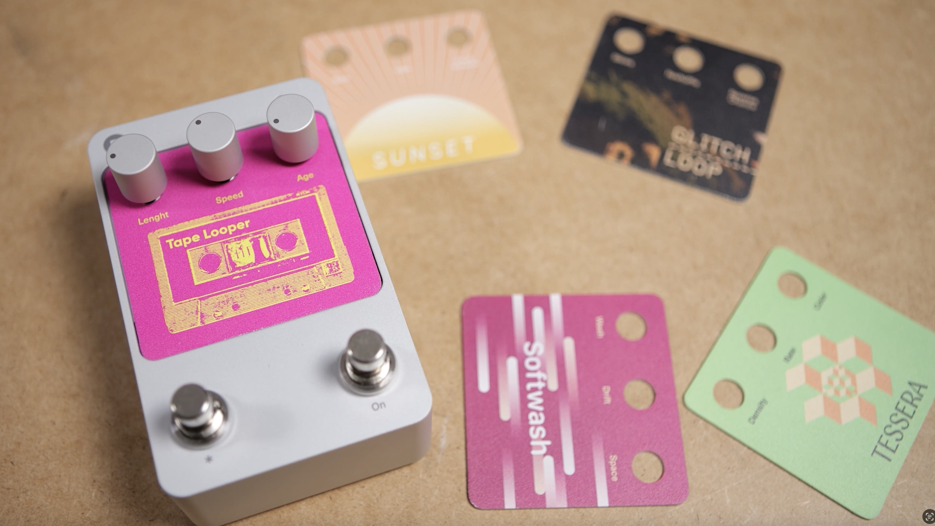 Polyend Endless pedal with custom face plates