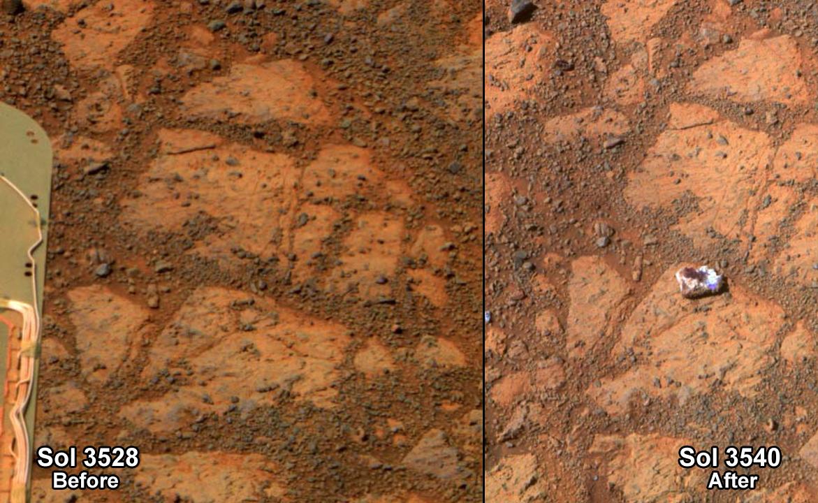 Mysterious Mars Rock Looks Like 'Jelly Donut,' Defies Explanation (Photos)  | Space