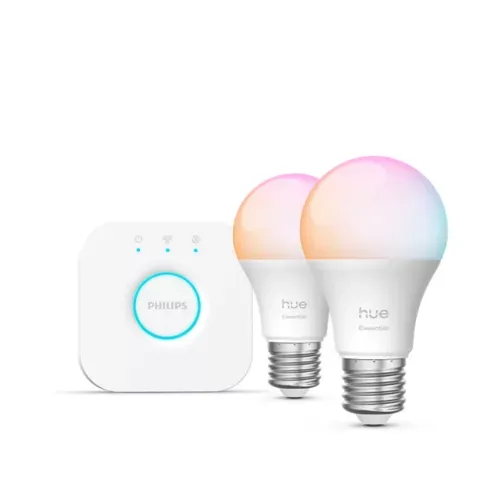 Essential Starter Kit: 2 E27 Smart Bulbs 